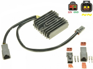 CARR694BU2 - Buell XB 08-10 verbeterde MOSFET MOSFET Spanningsregelaar gelijkrichter (Y0302A-02A8)