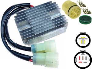 CARR441 - Kawasaki ZX MOSFET Spanningsregelaar gelijkrichter (SH689-12, 21066-1119)