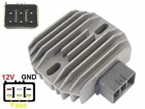 CARR4415 - MOSFET Spanningsregelaar gelijkrichter (SH640KA, SH578BA, SH640E-11, SH660-12, SH660AB, SH678A-13)