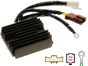 CARR9714-KTM- MOSFET spannings regelaar (SH541SA, BAJA JG402003)
