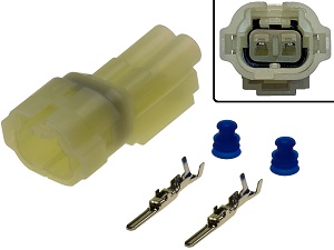 Conector de 2 polos (HM090 6187-2801, 6180-2451)