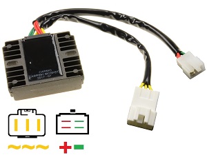 CARR691AP2 Aprilia Dorsoduro Shiver MOSFET Spanningsregelaar gelijkrichter