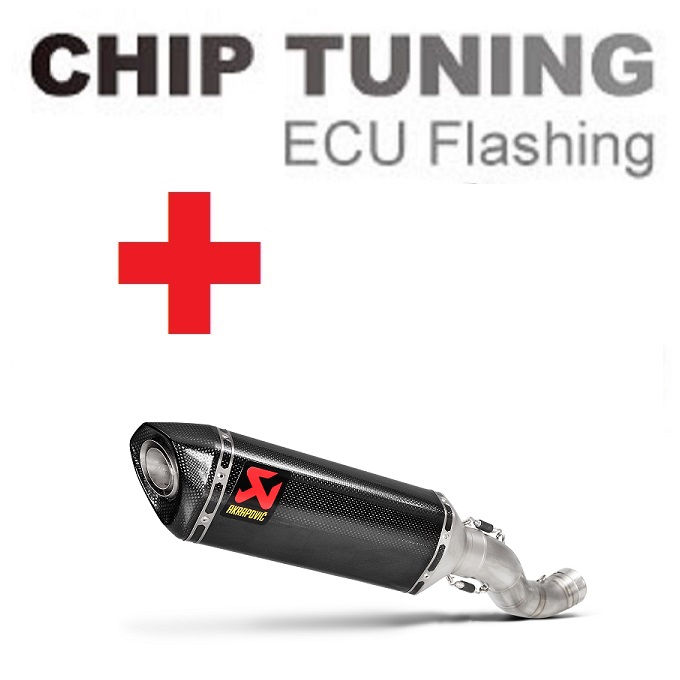 Aprilia RSV4 2015 2016 Hoge Performance ECU Flash tuning + Akrapovic S-A10SO8-RC (Stage 3)