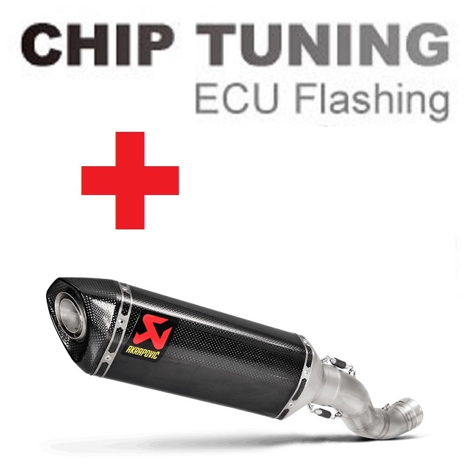 Aprilia RSV4 / Tuono V4 2017-2020 High Performance ECU Flash tuning + Akrapovic S-A10SO9-RC (Stage 3)