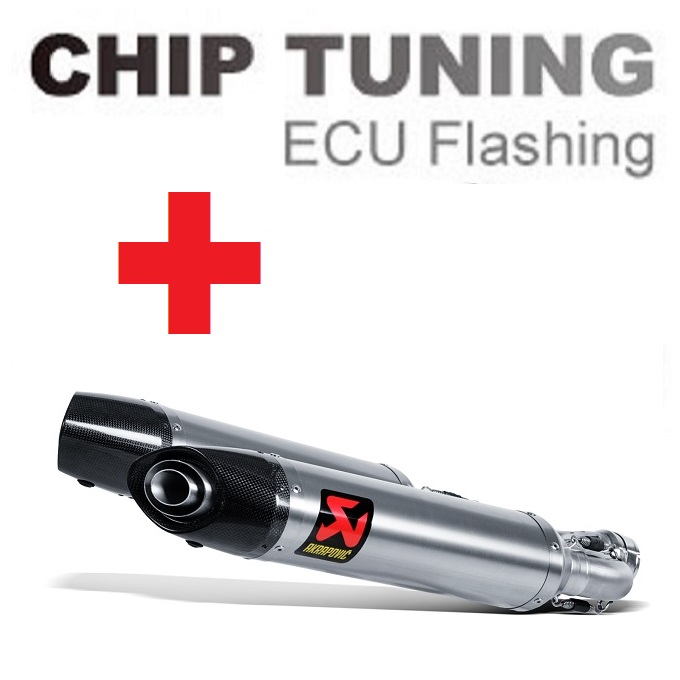 Yamaha X-Max 400 2018-2020 High Performance ECU Flash tuning + Akrapovic S-Y4SO018-HRAASS (Stage 3)