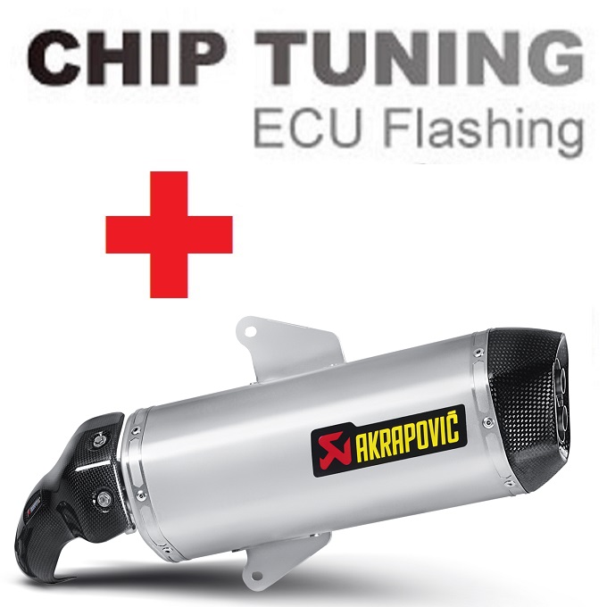 High Performance ECU Flash tuning + Akrapovic S-A8SO2-HWSS (Stage 3)