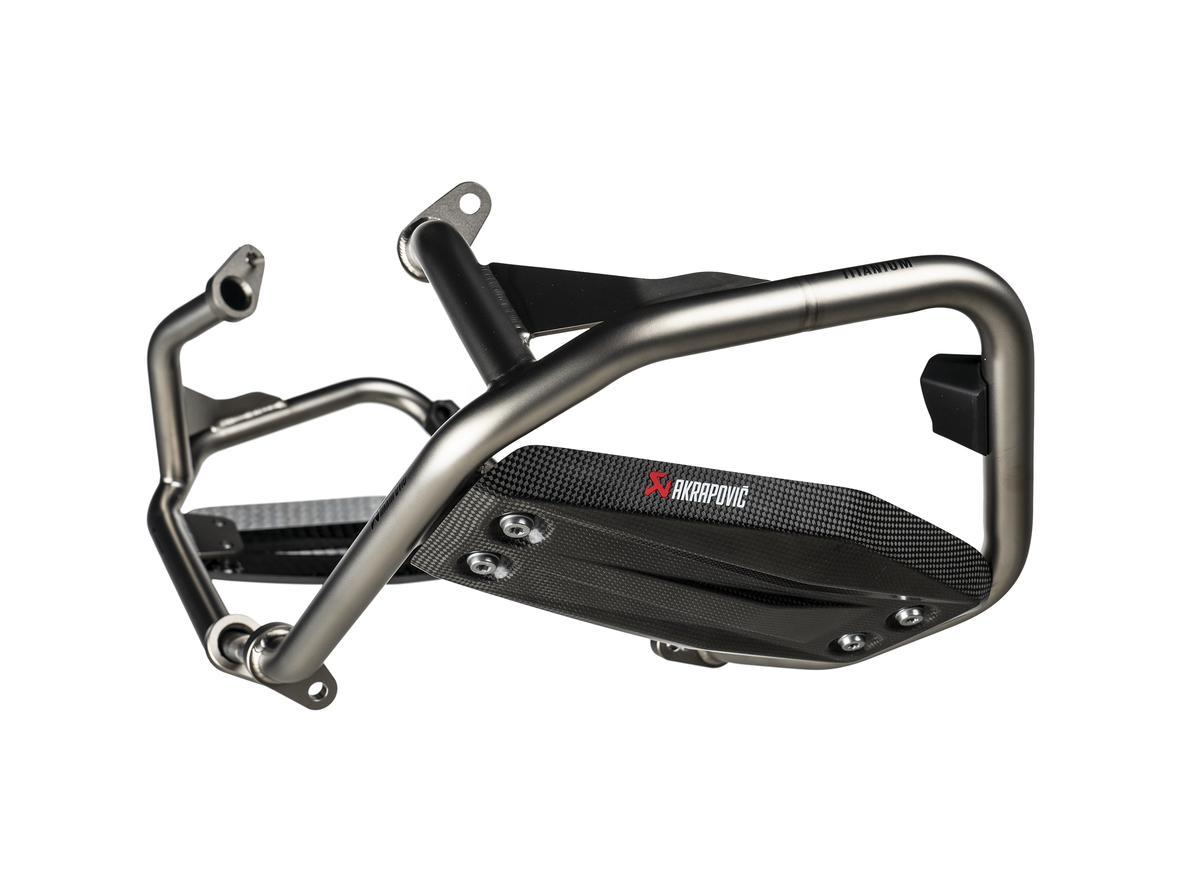 BMW R 1300 GS / ADVENTURE 2026 Protection Bar Set (Titanium) Akrapovic CB-B13T1