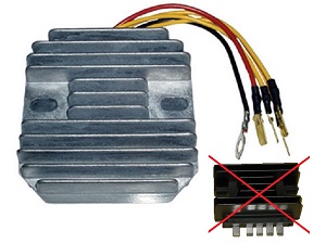 CARR134 - Suzuki GS GSX DR MOSFET Spanningsregelaar gelijkrichter (RS21)