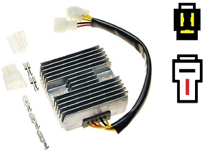 CARR171 - Suzuki DR GS GSX RF Husaberg FE FS FC MOSFET Spanningsregelaar gelijkrichter (SH640HA)