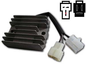 CARR201-SUZ - MOSFET Suzuki Burgman Gamma Spanningsregelaar gelijkrichter (HB572A-12M2, SH572MB)