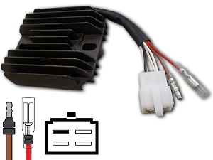 CARR204YFM Yamaha YFM YFB - MOSFET Regulador de voltaje rectificador