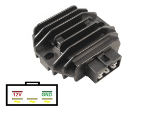 CARR202 Kawasaki MOSFET Raddrizzatore del regolatore di tensione (SH555-12, SH640D-12, SH661-12, SH713AA, SH719AA, SH548-12)