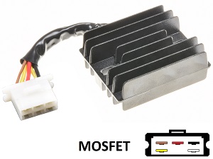 CARR204-KZ - Kawasaki KZ MOSFET Spanningsregelaar gelijkrichter (SH522-12, 21066-1032)