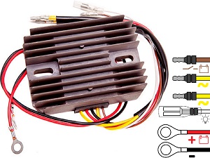 CARR4511 Moto Guzzi 1000 1100 Cagiva Elefant MOSFET Spanningsregelaar gelijkrichter