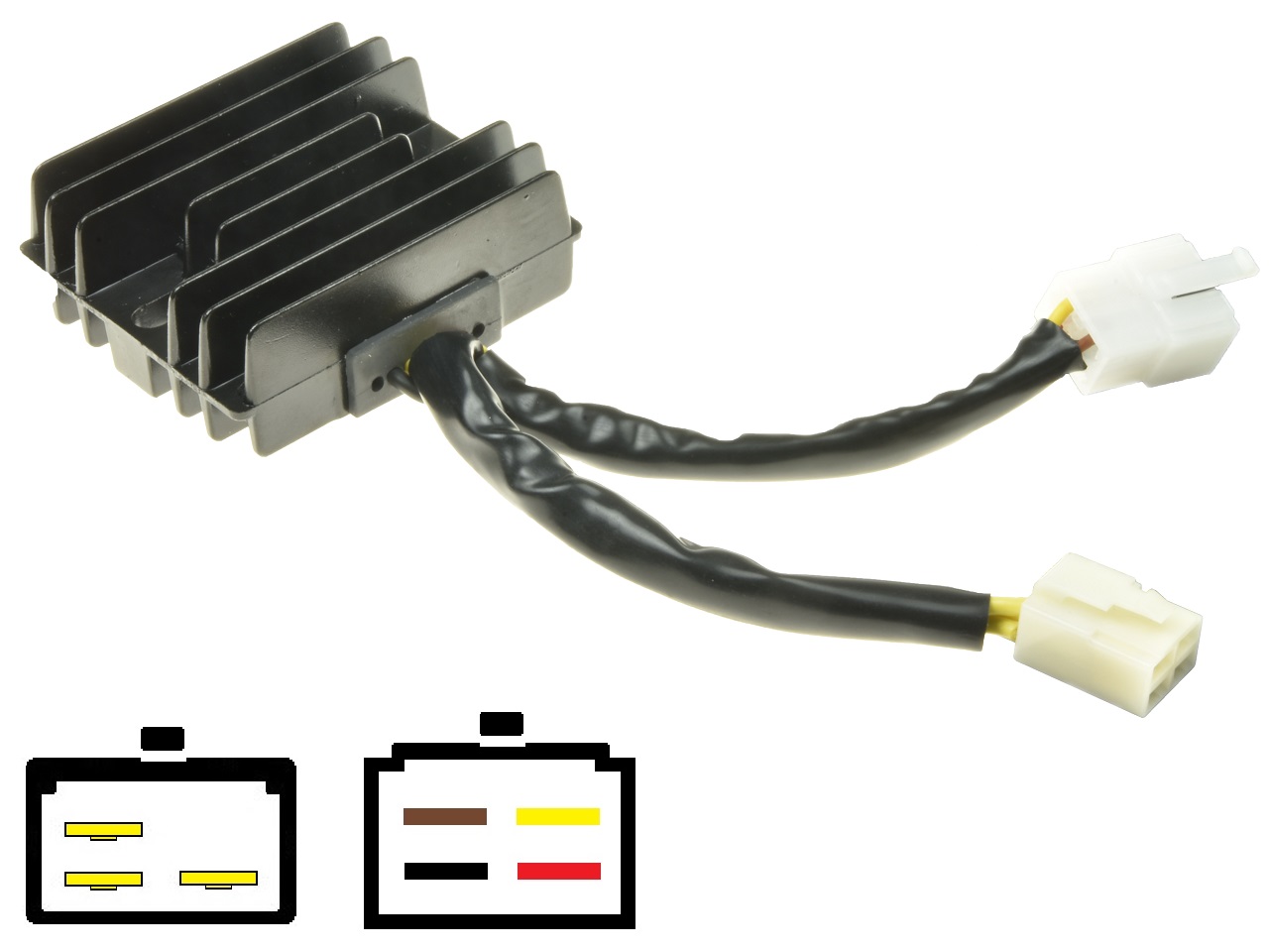 CARR20471 - Kawasaki Z1300 MOSFET Voltage regulator rectifier (SH230-12, SH530-12 Shindengen)