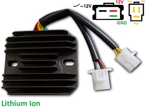 CARR6654-LI SH532-12 MOSFET Regulador de voltaje rectificador - Lithium-Ion