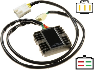 CARR694VTX 75cm Honda VTX1300 MOSFET Regulador de voltaje rectificador