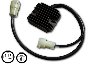 CARR694Ka - Kawasaki ZX600 ZX636 ZX6R ZX-6R MOSFET Spanningsregelaar gelijkrichter - SH650-12