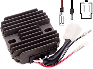 CARR931 Yamaha YFM MOSFET Raddrizzatore del regolatore di tensione (ESP2343, SH640-12, 495873)