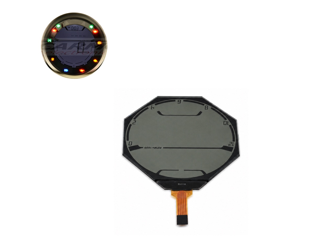 Ducati Scrambler 800 (2018-2025) LCD scherm display dashboard (nieuw)