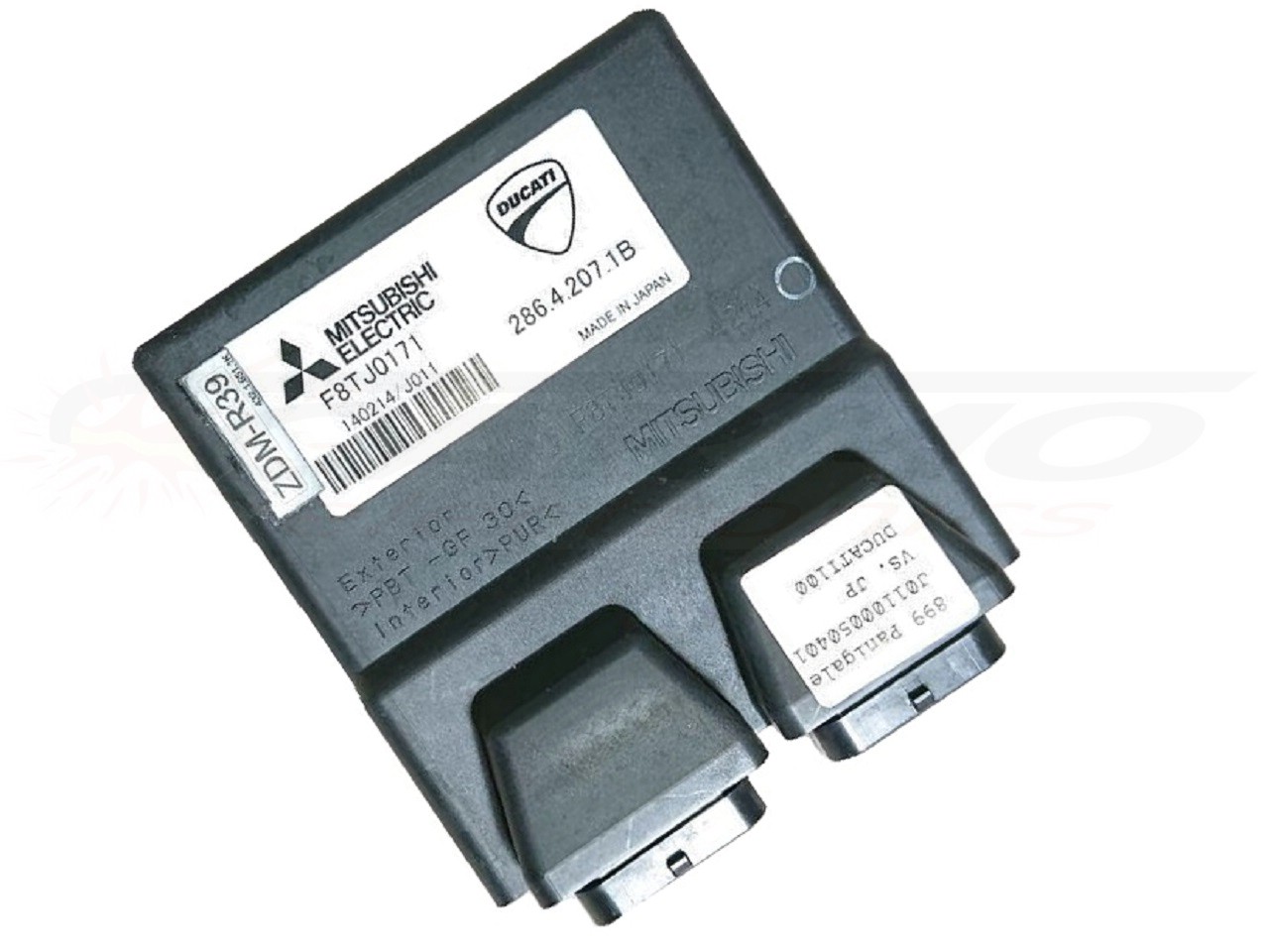 Cérebro de computador de caixa preta Panigale 899 ECU ECM CDI MELCO (F8TJ0171)