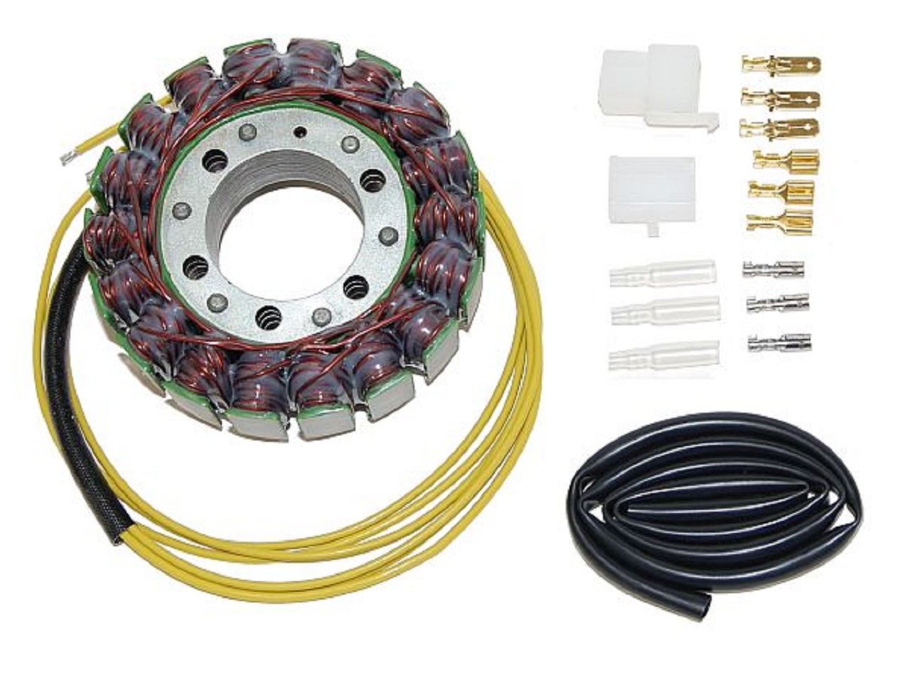 Honda VF750C Magna RC43 VFR800 CBR1100xx Ducati ST3 996 Stator/Dynamo 31120-MAT-E01, 31120-MAT-004 - ESG520 ElectroSport - Klik op de afbeelding om het venster te sluiten