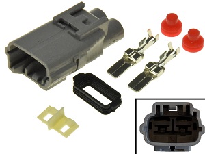 2 pin power connector motorbike
