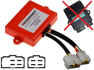 Honda CB700 CB700SC CBX750 Nighthawk S CDI unit ECU ontsteking (AKBZ25, 131100-4000, MJ1)