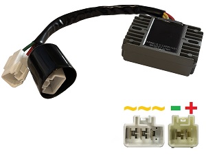 CARR1101 Honda CBR600RR CBR1000RR CBF1000 PC40 SC57 SC58 SC59 MOSFET Voltage regulator rectifier (SH678FB, FH008EA, FH008EC)
