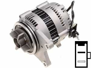 Stator Alternator - Honda GL1500 Gold Wing Goldwing Gold-Wing Valkyrie Interstate Aspencade (LR140-707, LR140-708)