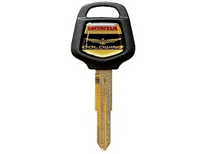 Honda GL1800 GL1800A Goldwing nova chave virgem com chip HISS (35121-MCA-821, 35121MCA821)