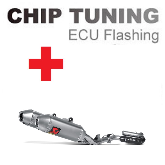 Honda CRF 250 R / CRF 250 RX 2014-2015 Tubo de escape Akrapovic S-H2MET8-QTA (Etapa 3)