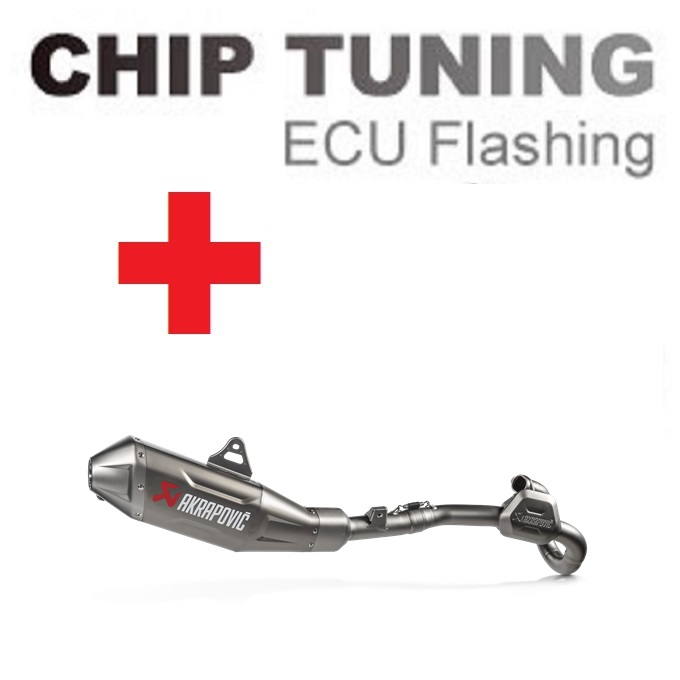Yamaha X-Max 400 2018-2020 High Performance ECU Flash tuning + Akrapovic S-Y4SO018-HRAASS (Stage 3)