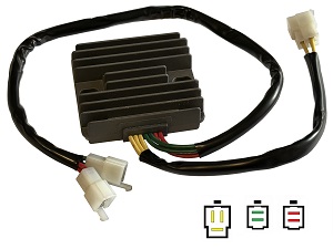 CARR121LI - Honda VT MOSFET Spanningsregelaar gelijkrichter (SH541A-12, SH541G-11, SH541KC, Shindengen)