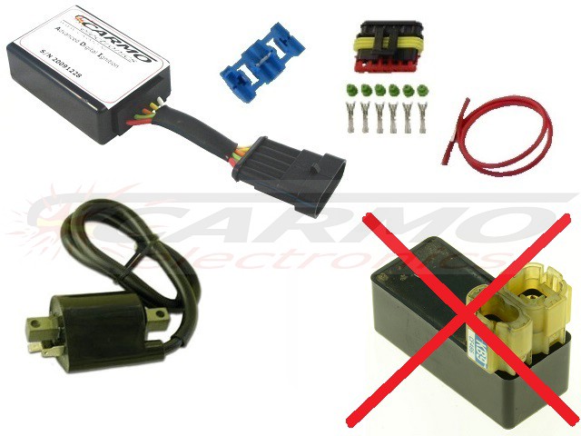 Yamaha X-Max 400 2018-2020 High Performance ECU Flash tuning + Akrapovic S-Y4SO018-HRAASS (Stage 3)