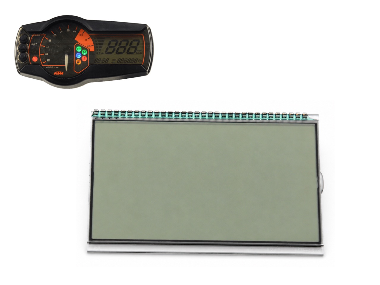 KTM 690 / 990 LCD screen display (new) KTM 690 / 990 LCD screen display (new)