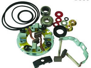 Kawasaki KLR650 KLX650 ZX-10 Honda VF Magna Suzuki GSX-R750 GSX-R1100 startmotor koolborstel set