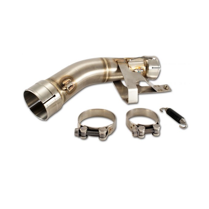 Kawasaki Ninja ZX-10R 2008-2010 (RVS) Verbindingsbuis Akrapovic L-K10SO4/1 (Stage 3)