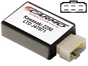 Kawasaki Z250 KZ250 LTD Unidade CDI ECU Ignição (J4T971)