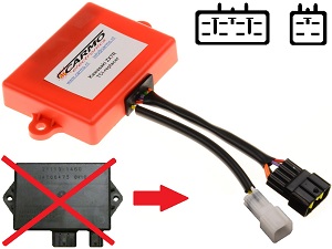 Kawasaki ZX7R ZX750 Ninja Unidade CDI ECU Ignição (21119-1460, 21119-1462)