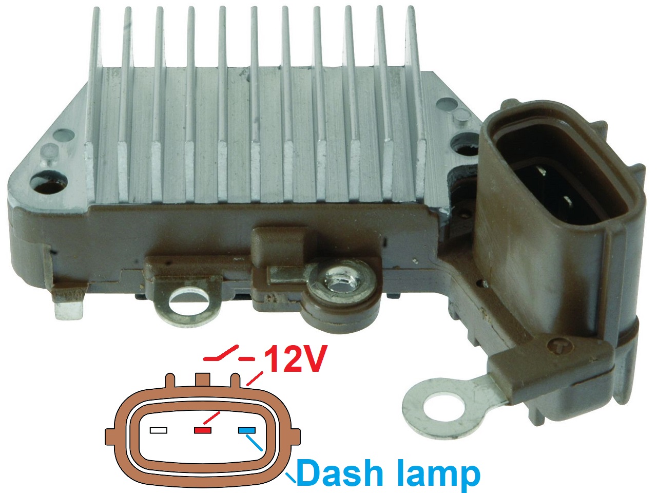 RG-ZZR- Kawasaki ZZR1200 ZZ-R1200 ZX1200 Ninja Bobcat regulador de voltaje (126000-2490, 230-52102)