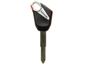 Chip chiave lunga Kawasaki vergine (nera)