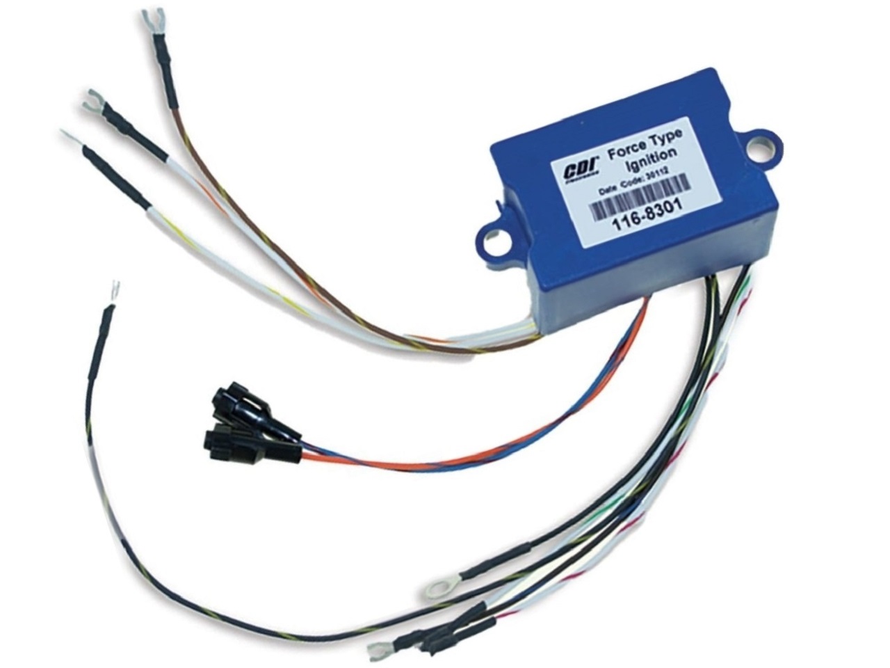 Mercury Outboard Force type Ignition 2, 3, 4, 5 Cylinder CDI unit ECU ontsteking (116-8301)