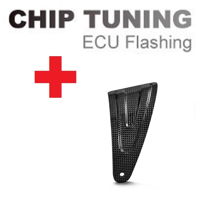 Yamaha X-Max 400 2018-2020 High Performance ECU Flash tuning + Akrapovic S-Y4SO018-HRAASS (Stage 3)