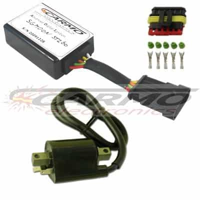 Yamaha X-Max 400 2018-2020 High Performance ECU Flash tuning + Akrapovic S-Y4SO018-HRAASS (Stage 3)