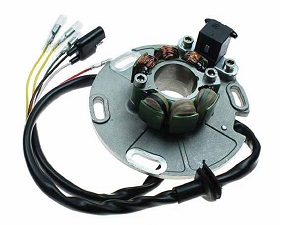 ST2245L - Suzuki RM125 RM250 Stator voor verlichting en ontsteking 32101-27C, 32101-28C, 32101-00B