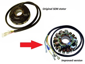 ST5410L - Husaberg Illuminazione e accensione Statore alternatore