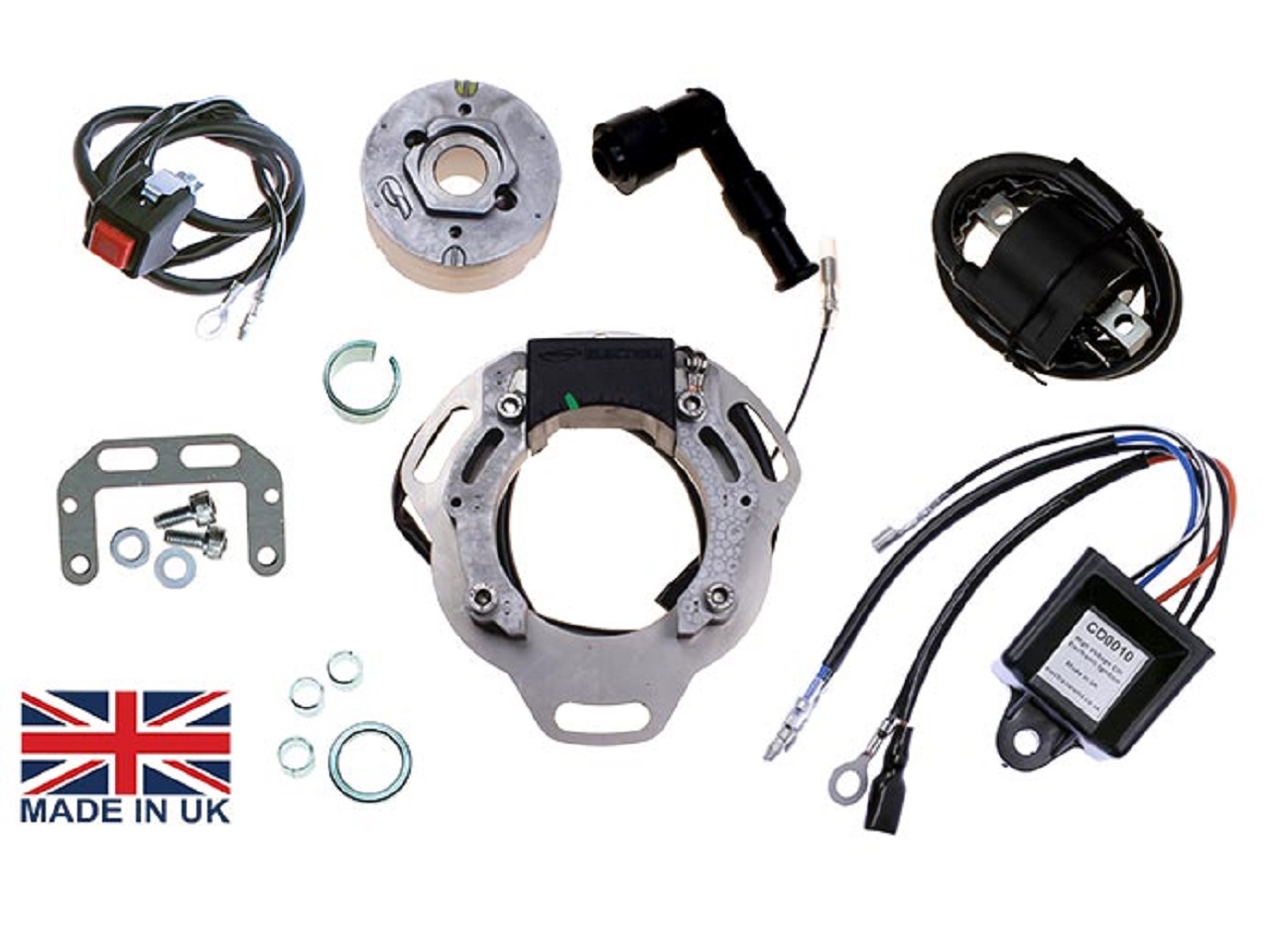 BSA Bantam Trials D10 D14/4 B175 Stator Kit - STK-175 - Klik op de afbeelding om het venster te sluiten