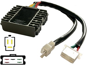 CARR641-LI Transalp Africa twin Shadow Intruder MOSFET Voltage regulator rectifier