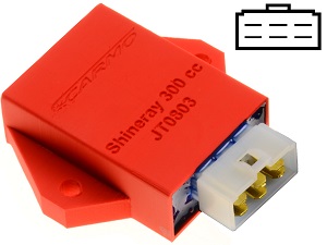 Quad Shineray Quad ATV XY300STE unidade CDI ECU de ignição